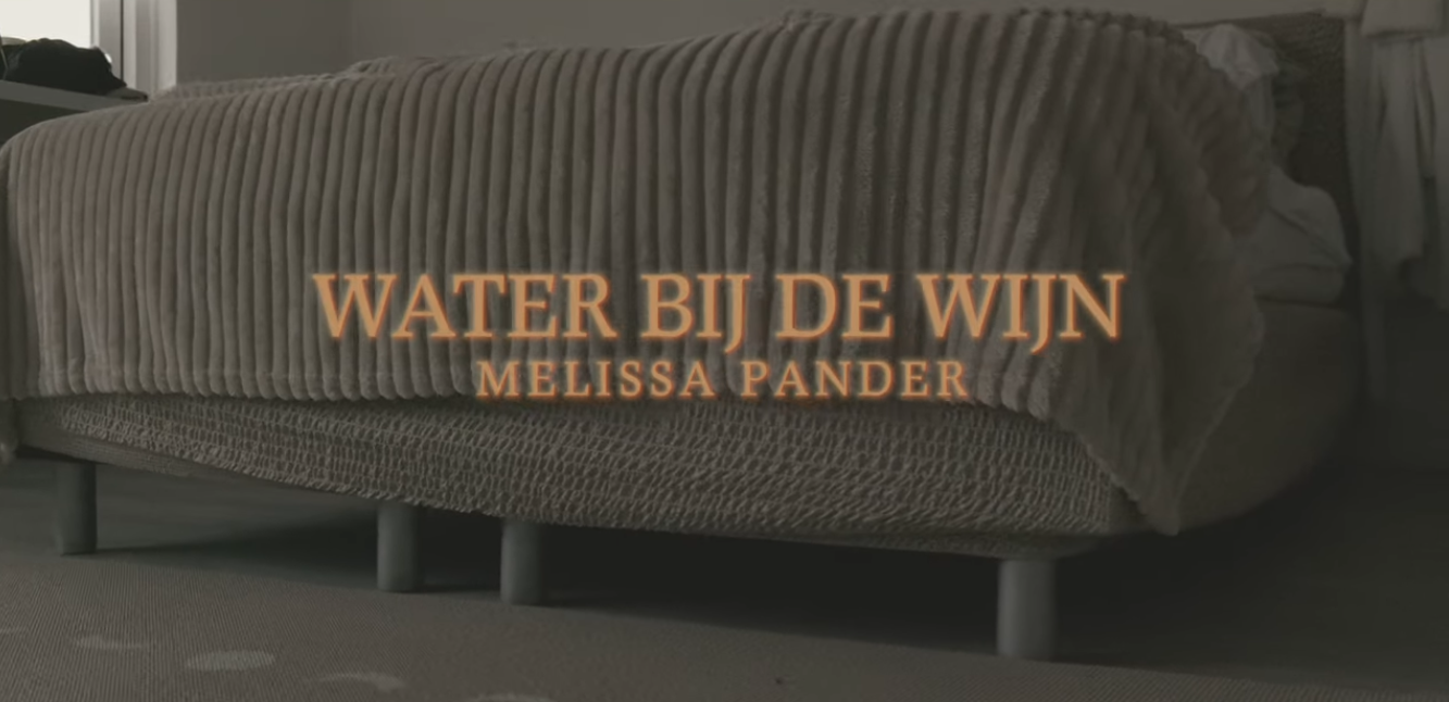 Videoclip Water bij de wijn - Melissa Pander